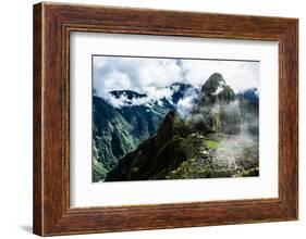 Machu Picchu, the Ancient Inca City in the Andes, Peru-Curioso Travel Photography-Framed Photographic Print