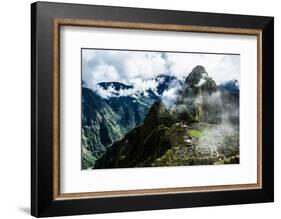 Machu Picchu, the Ancient Inca City in the Andes, Peru-Curioso Travel Photography-Framed Photographic Print