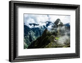 Machu Picchu, the Ancient Inca City in the Andes, Peru-Curioso Travel Photography-Framed Photographic Print