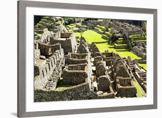 Machu Picchu, the Ancient Inca City in the Andes, Peru-Curioso Travel Photography-Framed Photographic Print