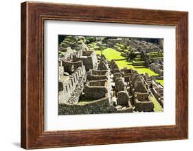 Machu Picchu, the Ancient Inca City in the Andes, Peru-Curioso Travel Photography-Framed Photographic Print