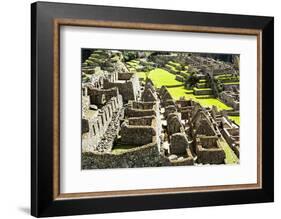 Machu Picchu, the Ancient Inca City in the Andes, Peru-Curioso Travel Photography-Framed Photographic Print