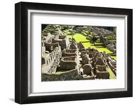 Machu Picchu, the Ancient Inca City in the Andes, Peru-Curioso Travel Photography-Framed Photographic Print