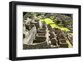 Machu Picchu, the Ancient Inca City in the Andes, Peru-Curioso Travel Photography-Framed Photographic Print