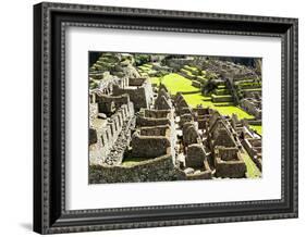 Machu Picchu, the Ancient Inca City in the Andes, Peru-Curioso Travel Photography-Framed Photographic Print