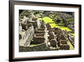Machu Picchu, the Ancient Inca City in the Andes, Peru-Curioso Travel Photography-Framed Photographic Print