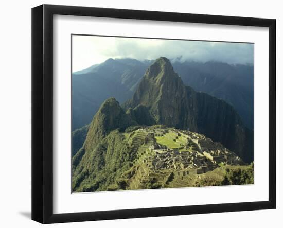 Machu Picchu, the Lost City of the Incas, Rediscovered in 1911, Peru, South America-Christopher Rennie-Framed Photographic Print
