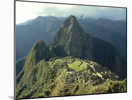 Machu Picchu, the Lost City of the Incas, Rediscovered in 1911, Peru, South America-Christopher Rennie-Mounted Photographic Print