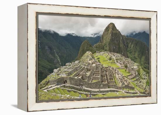 Machu Picchu, UNESCO World Heritage Site, Near Aguas Calientes, Peru, South America-Michael DeFreitas-Framed Premier Image Canvas