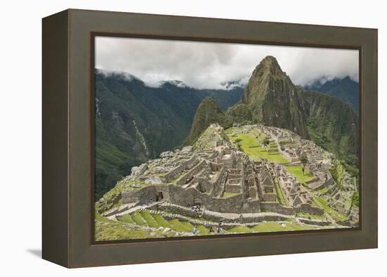 Machu Picchu, UNESCO World Heritage Site, Near Aguas Calientes, Peru, South America-Michael DeFreitas-Framed Premier Image Canvas