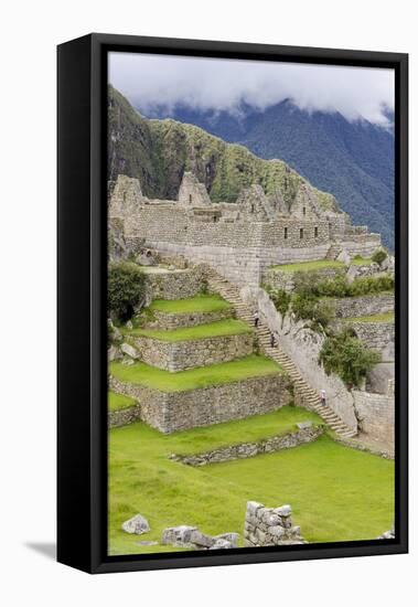 Machu Picchu, UNESCO World Heritage Site, Near Aguas Calientes, Peru, South America-Michael DeFreitas-Framed Premier Image Canvas