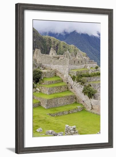 Machu Picchu, UNESCO World Heritage Site, Near Aguas Calientes, Peru, South America-Michael DeFreitas-Framed Photographic Print