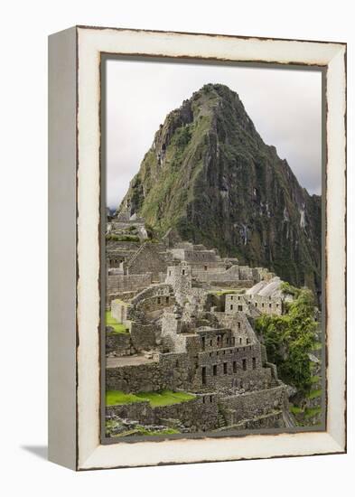 Machu Picchu, UNESCO World Heritage Site, Near Aguas Calientes, Peru, South America-Michael DeFreitas-Framed Premier Image Canvas