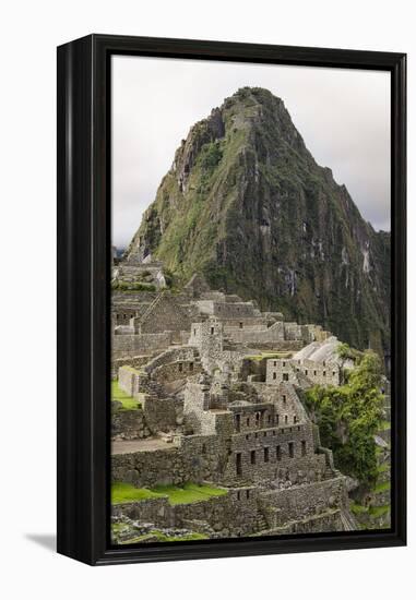 Machu Picchu, UNESCO World Heritage Site, Near Aguas Calientes, Peru, South America-Michael DeFreitas-Framed Premier Image Canvas