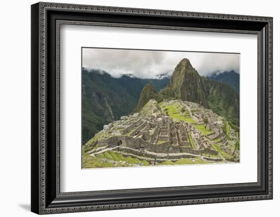 Machu Picchu, UNESCO World Heritage Site, Near Aguas Calientes, Peru, South America-Michael DeFreitas-Framed Photographic Print