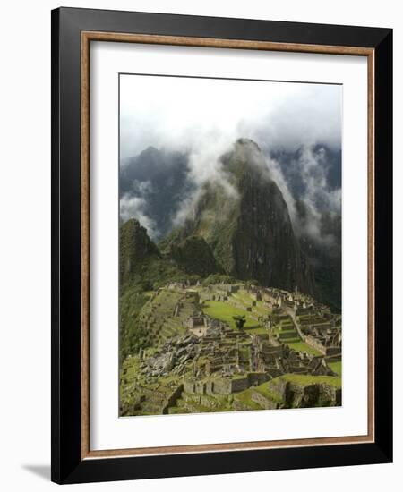 Machu Picchu, UNESCO World Heritage Site, Peru, South America-McCoy Aaron-Framed Photographic Print
