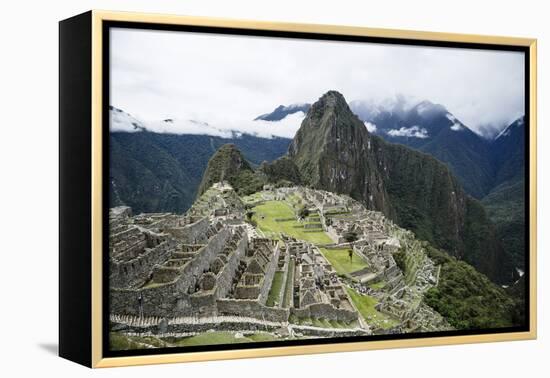 Machu Picchu, UNESCO World Heritage Site, Peru, South America-Yadid Levy-Framed Premier Image Canvas