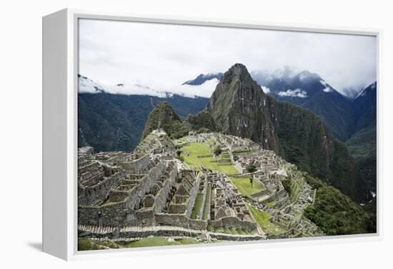 Machu Picchu, UNESCO World Heritage Site, Peru, South America-Yadid Levy-Framed Premier Image Canvas