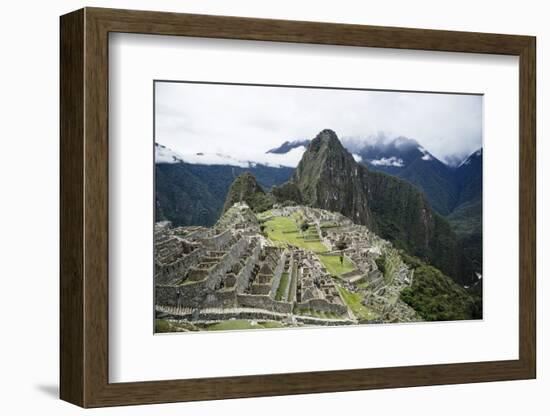 Machu Picchu, UNESCO World Heritage Site, Peru, South America-Yadid Levy-Framed Premium Photographic Print