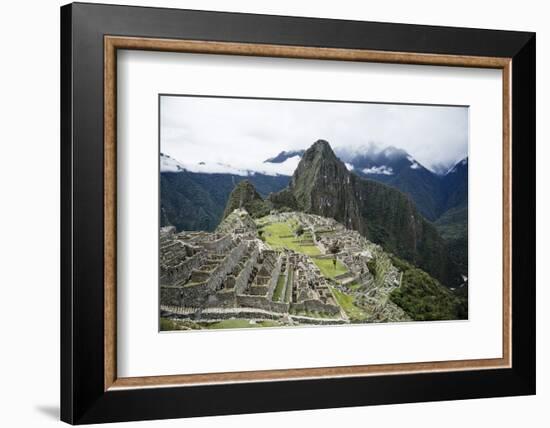 Machu Picchu, UNESCO World Heritage Site, Peru, South America-Yadid Levy-Framed Photographic Print