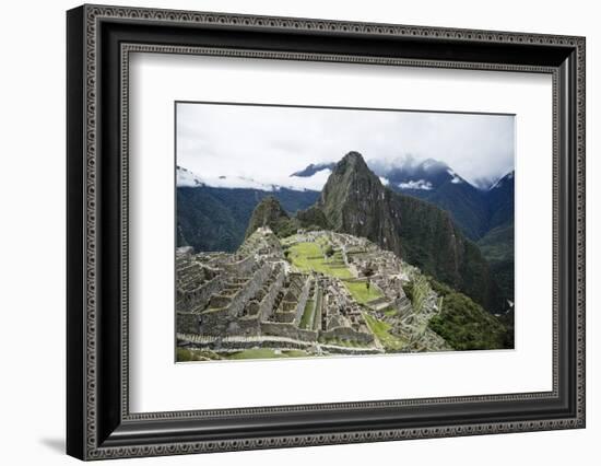 Machu Picchu, UNESCO World Heritage Site, Peru, South America-Yadid Levy-Framed Photographic Print