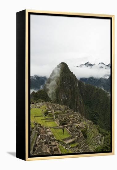 Machu Picchu, UNESCO World Heritage Site, the Sacred Valley, Peru, South America-Ben Pipe-Framed Premier Image Canvas