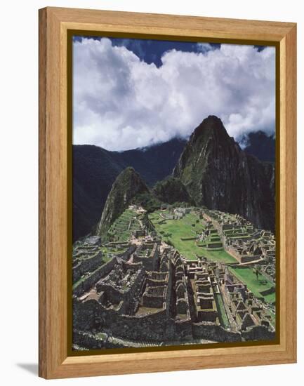 Machu Picchu-David Nunuk-Framed Premier Image Canvas