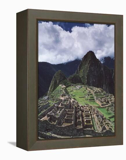 Machu Picchu-David Nunuk-Framed Premier Image Canvas