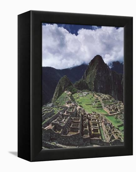 Machu Picchu-David Nunuk-Framed Premier Image Canvas