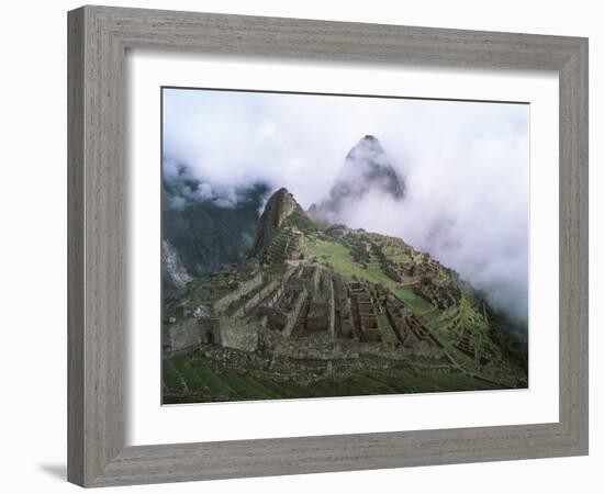 Machu Picchu-David Nunuk-Framed Photographic Print