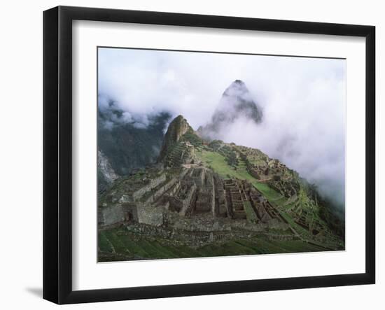 Machu Picchu-David Nunuk-Framed Photographic Print