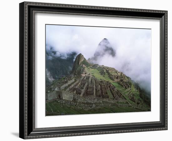 Machu Picchu-David Nunuk-Framed Photographic Print