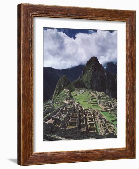 Machu Picchu-David Nunuk-Framed Photographic Print