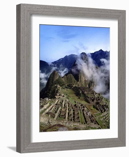 Machu Picchu-Charles Bowman-Framed Photographic Print