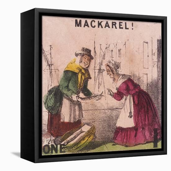 Mackarel!, Cries of London, C1840-TH Jones-Framed Premier Image Canvas