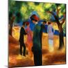 Macke: Green Jacket, 1913-Auguste Macke-Mounted Giclee Print