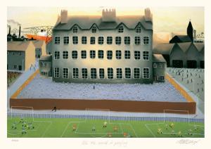 All the World is Playing by Mackenzie Thorpe