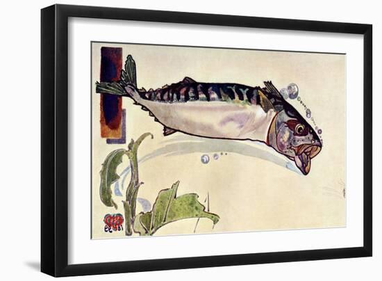 Mackerel, 1900-Edward Detmold-Framed Giclee Print