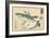 Mackerel and Halibut, Early 19th Century-Utagawa Hiroshige-Framed Giclee Print