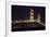 Mackinac Bridge at Night-Paul Souders-Framed Photographic Print