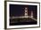 Mackinac Bridge at Night-Paul Souders-Framed Photographic Print