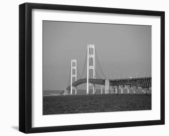 Mackinac Bridge, Mackinaw City, Michigan, USA-Michael Snell-Framed Photographic Print