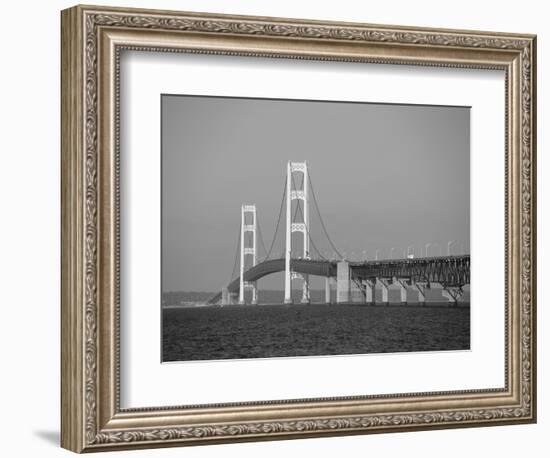 Mackinac Bridge, Mackinaw City, Michigan, USA-Michael Snell-Framed Photographic Print