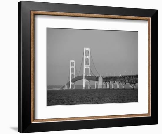 Mackinac Bridge, Mackinaw City, Michigan, USA-Michael Snell-Framed Photographic Print