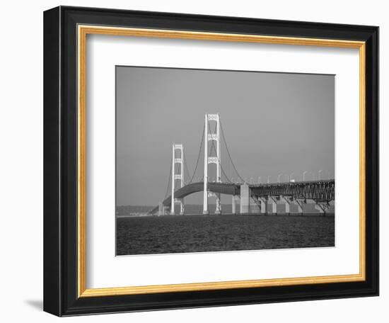 Mackinac Bridge, Mackinaw City, Michigan, USA-Michael Snell-Framed Photographic Print