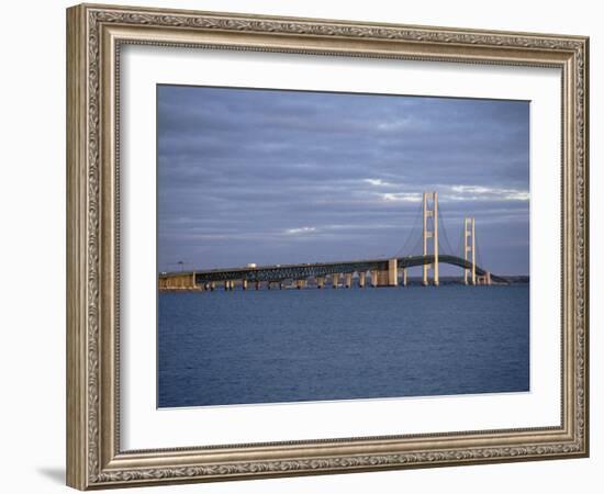 Mackinac Bridge, Michigan, USA-null-Framed Photographic Print