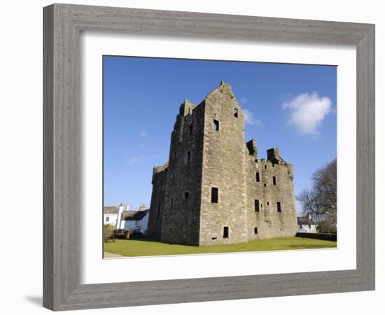 Maclellan's Castle, Kirkcudbright, Dumfries and Galloway, Scotland, United Kingdom, Europe-Gary Cook-Framed Photographic Print
