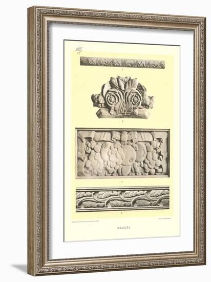 Macles Bas Reliefs-null-Framed Art Print