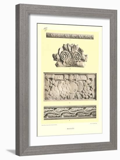 Macles Bas Reliefs-null-Framed Art Print