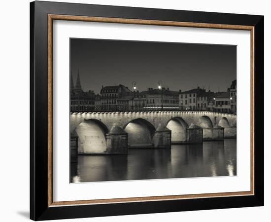 Macon, Maconnais Area, Burgundy Region, Saone-Et-Loire Department, France-Walter Bibikow-Framed Photographic Print